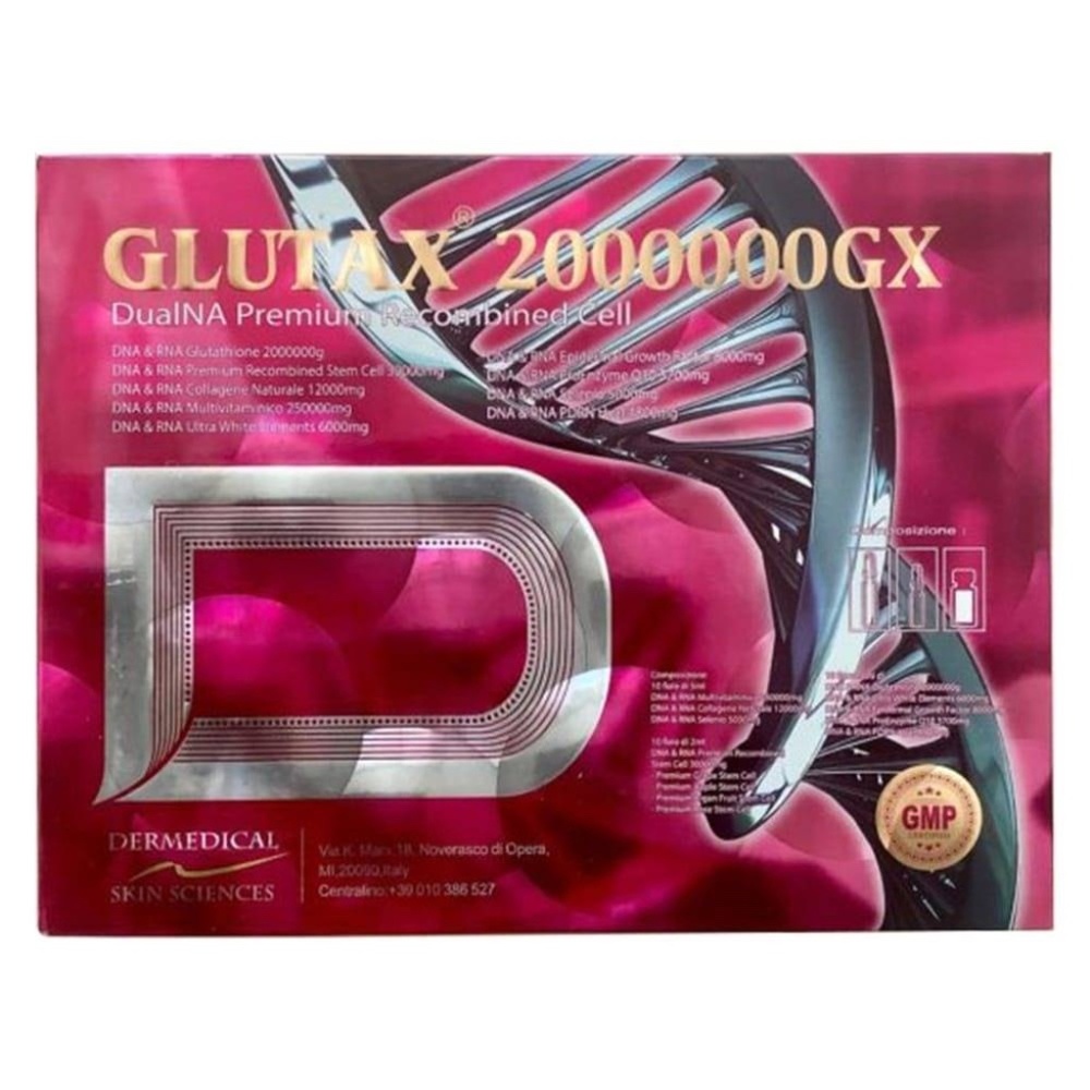 Glutax 200000000GX Glutax 2000000GX DualNA Premium Recombined Cell Authentic